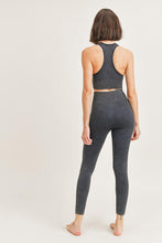 Load image into Gallery viewer, Slate Gray Seamless Sports Bra &amp; Seamless Legging Set