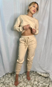 Creme Dream Sweat Set