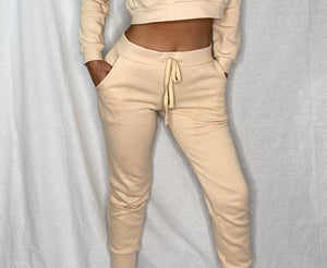 Creme Dream Sweatpants