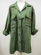 Load image into Gallery viewer, Vintage Green Military Shirt