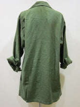 Load image into Gallery viewer, Vintage Green Military Shirt